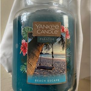 🏝️Yankee Candle Jar Candle Beach Escape🏝️